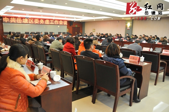 研讨今年工作重点 岳塘区委务虚会召开