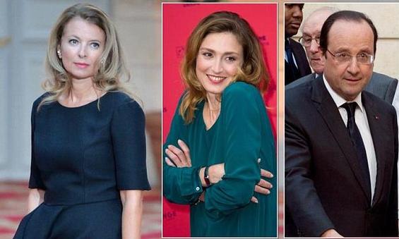奥朗德被爆与女演员偷情 法国“第一女友”抑郁住院