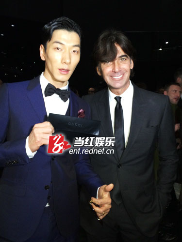 张亮与GUCCI全球总裁Patrizio di Marco