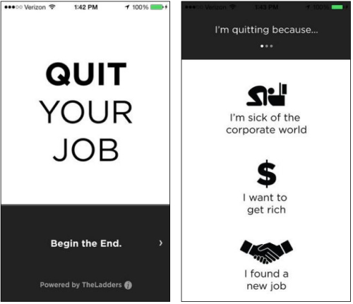 辞职App帮你轻松离职无需绞尽脑汁找理由（图）