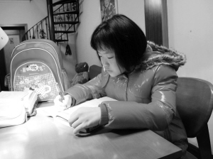 晨报小记者梁若予。