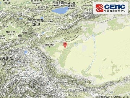 新疆喀什巴楚县发生3.0级地震震源深度7千米