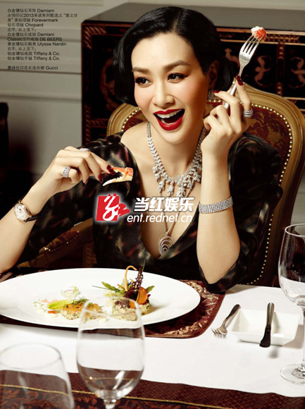 钟丽缇浓郁美艳女王盛宴