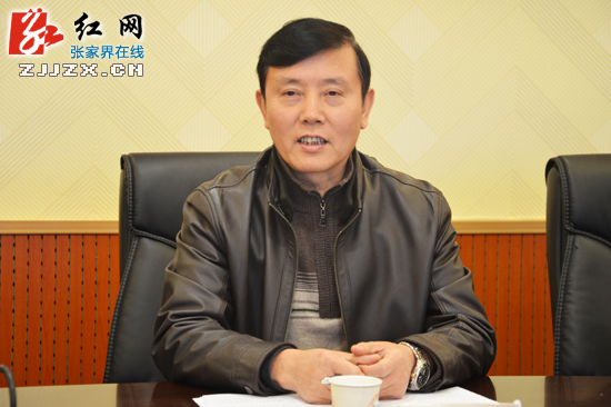 省政府消防工作考核组考核张家界市消防工作