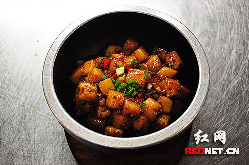 香烤米豆腐，3元/份。
