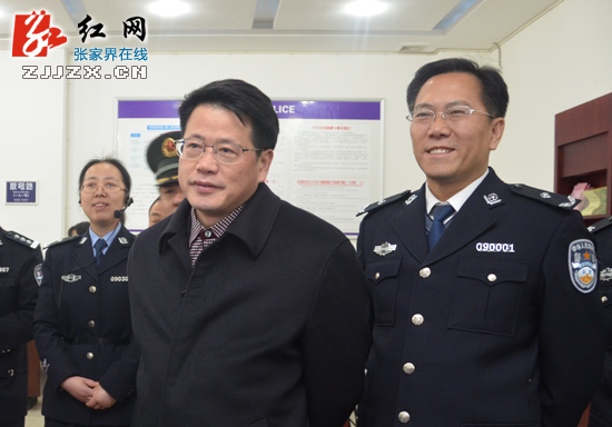 杨光荣调研全市公安工作