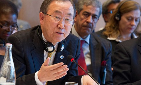 叙问题会议开幕潘基文称解决危机希望脆弱但真实