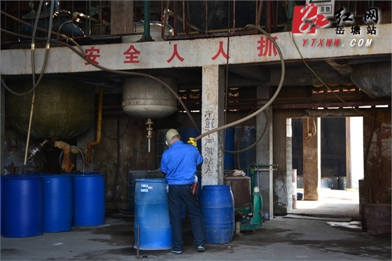 安全责任重于天 岳塘区竹埠港指挥部成功处理多家企业危化物品