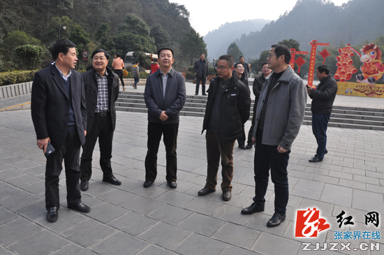 程丹峰检查春节黄金周旅游接待工作