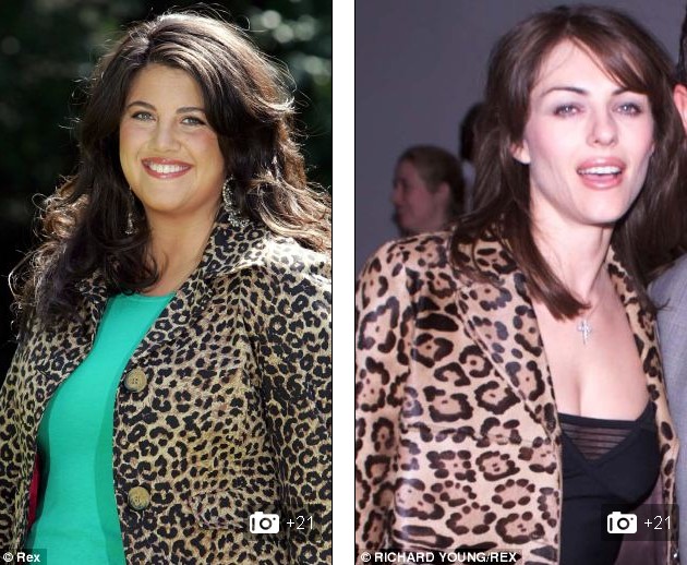 “克林顿女郎”有共性!英媒对比新旧绯闻主角(组图)