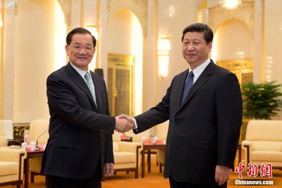 台媒称连战下周访大陆“走春访友”习近平将会见