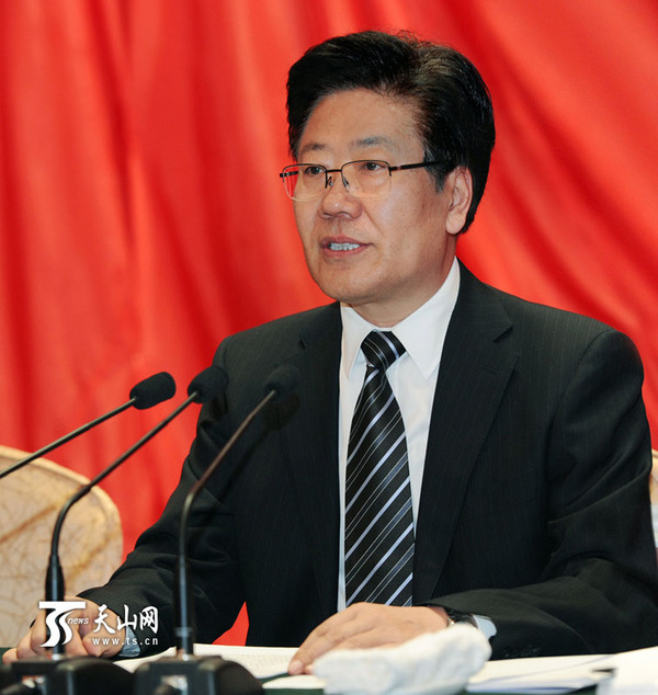 中共中央政治局委员、自治区党委书记张春贤讲话