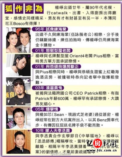 黄宗泽<em>女友</em>杨峥被指勾引人夫 盘点娱乐圈10大
