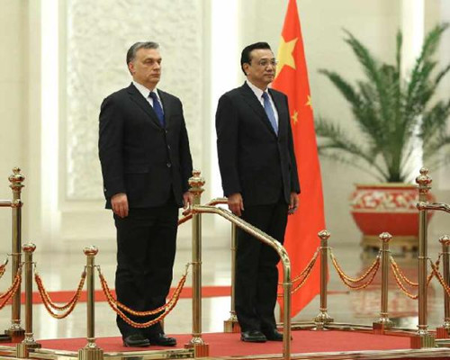 [视频]李克强举行仪式欢迎匈牙利总理欧尔班访