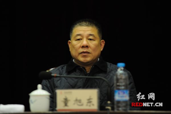 湖南省国防科技工业局局长童旭东出席会议。
