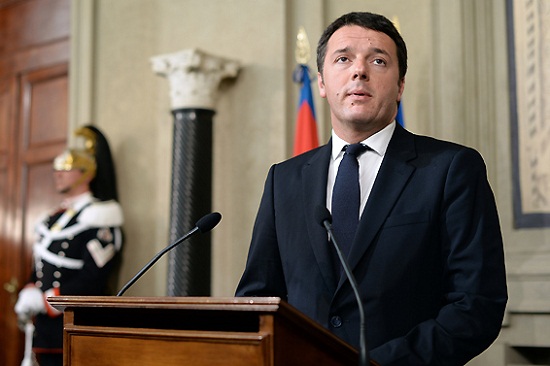 伦齐称将于22日正式接受意大利新任总理提名