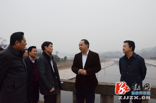 省财政厅厅长郑建新来张家界市调研