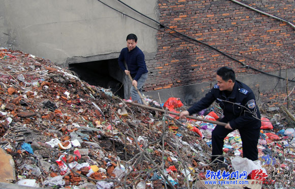 邵阳:汽车站办事处大力整治垃圾地_湖南频道