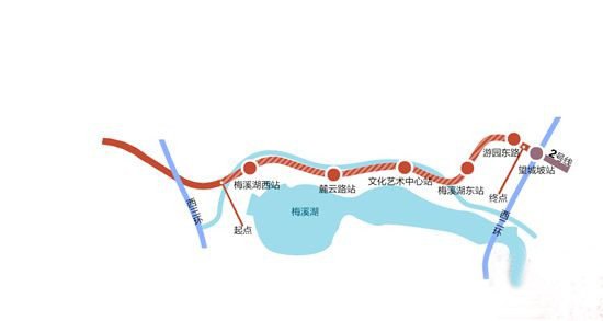 长沙地铁2号线西延1期环评公示 新设4站2015年通车