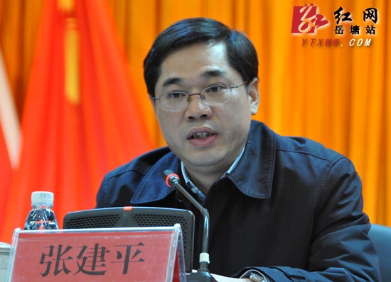 岳塘区召开党的群众路线教育实践活动动员大会