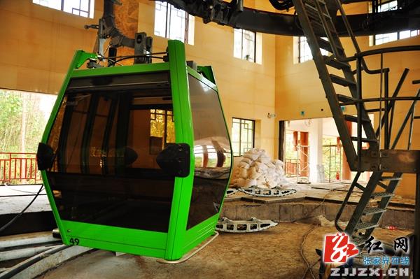 杨家界索道工程进入尾声  观赏张家界峰墙奇观“近在咫尺”