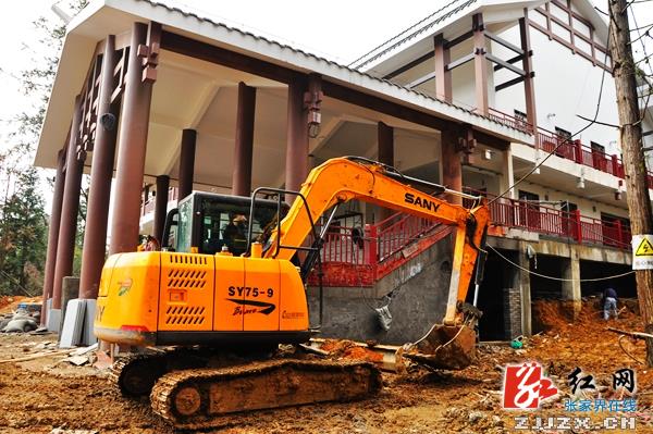 杨家界索道工程进入尾声  观赏张家界峰墙奇观“近在咫尺”