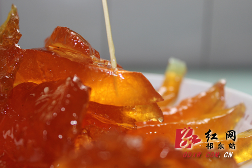 探访传统美食 揭秘祁东橙子糖制作奥秘(组图 湖南频道