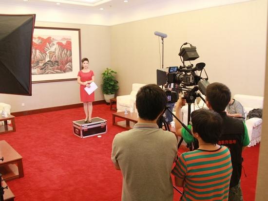 中国禁毒展览馆制作完成  刘媛媛录制展厅引导语