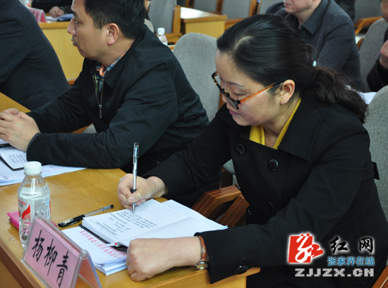 张家界市国土局开展党的群众路线教育实践活动集中学习