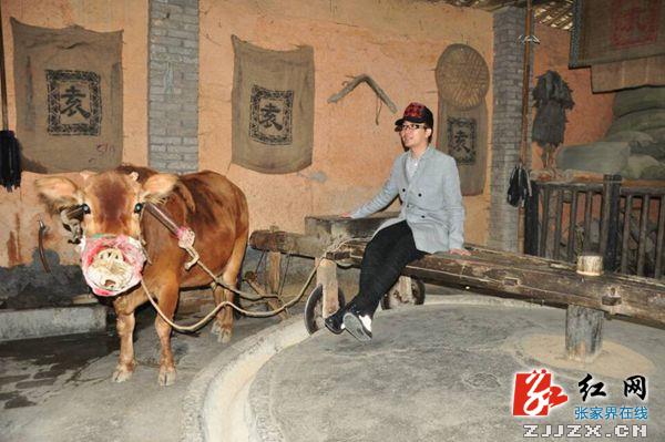 “新四大美男”之一李玉刚陶醉张家界美景  称“山山来迟”（组图）