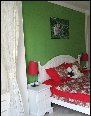 美女4W改54平绿色清新美家 惊艳家居美图