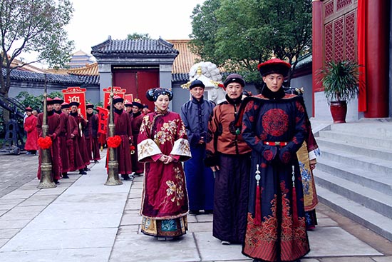 陆毅剧中大婚剧照