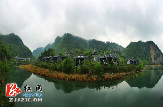 如梦幻仙境的禾田居度假酒店