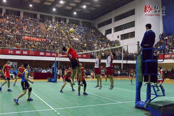 湖南省青少年排球锦标赛湘阴收官 湘阴一中男