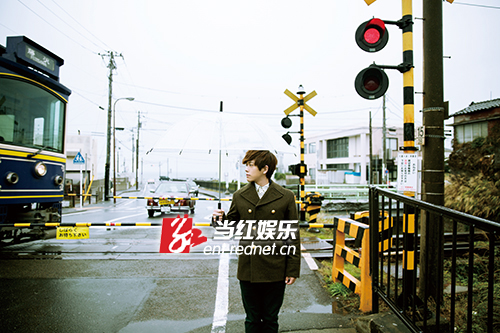 武艺与江之电合影 圆少年漫画梦