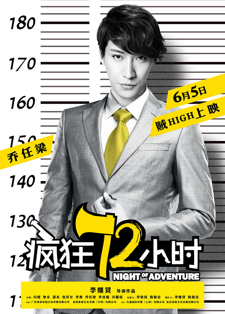 电影《疯狂72小时》人物海报-乔任梁