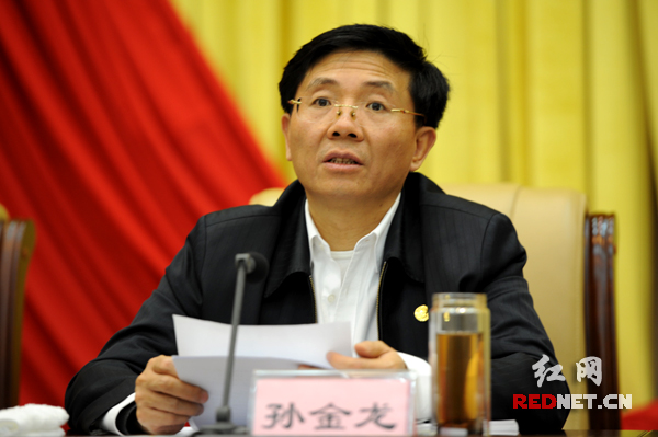 湖南省委副书记孙金龙指出，开展督导工作绝不能当“好好先生”，走走过场。