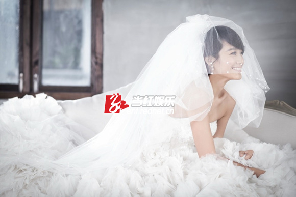 朱丹婚纱写真