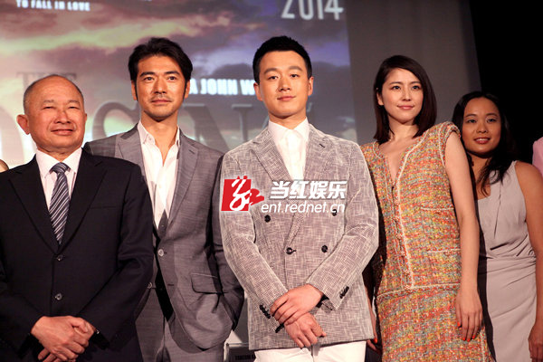 佟大为与吴宇森导演再续戛纳缘