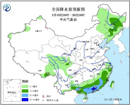 强降雨将再袭江南华南部分城市仍需防范内涝