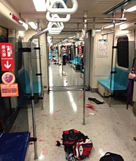 台媒：台北地铁随机砍人事件致3死8伤