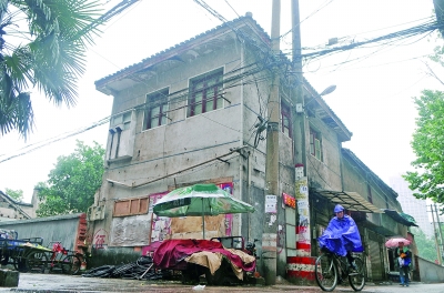 5月21日，长沙市开福区民主西街，这栋戴岳公馆已有上百年的历史，为近代史上我国著名爱国人士戴岳的住宅。记者 李健 摄