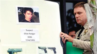 　警方公布加州枪案嫌疑人及涉案枪支。