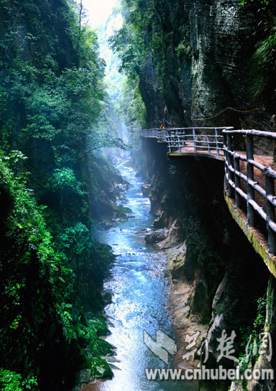 石门古风峡谷