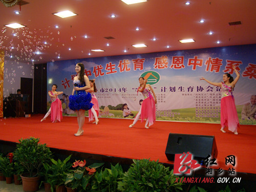 湘乡举行5.29计生协会纪念日活动