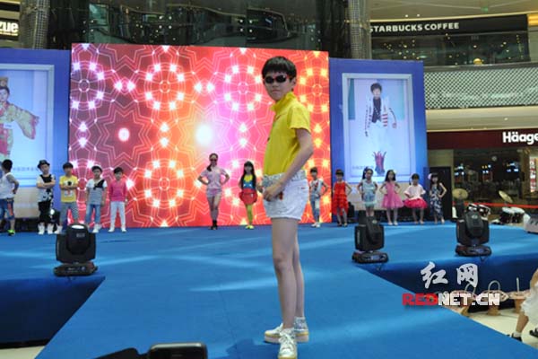 中国首席童模余浩源。