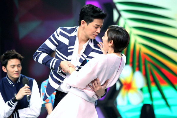 陈晓东作客大本营 与谢娜上演英雄救美