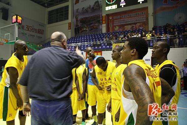 2014中美国际篮球对抗赛凤凰站精彩上演