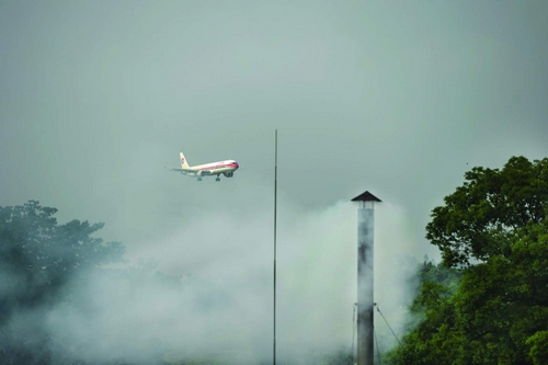 长沙黄花机场垃圾焚烧炉25岁了 每天焚烧近3吨
