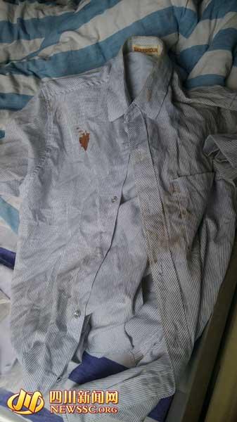 学生家长与校长因医疗报销起冲突 发生拉扯 (图)